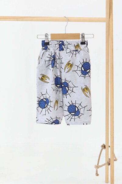TOFİSA Момчешки шорти с сив принт - 27310