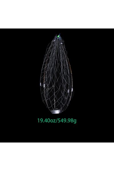 Choice 550g 1 pc New Large Shrinking Crab Cage, Heavy Deep Water Crab Fishing Net, Specially Designed for S