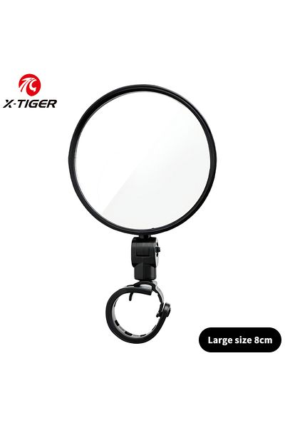 Choice N-HSJ-0201 X-TIGER Universal Bicycle Rearview Mirror Adjustable Rotate Wide-Angle Cycling Handlebar