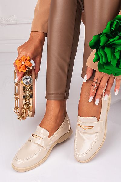 Lush Fashion Women's Patent Leather Loafers