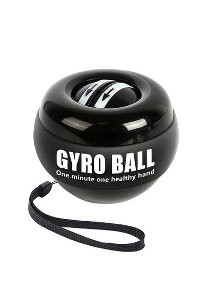 Choice Black-King-No LED Self-Starting Wrist Gyro Ball Power Trainer Ball Wrist Strengthening Device Forear
