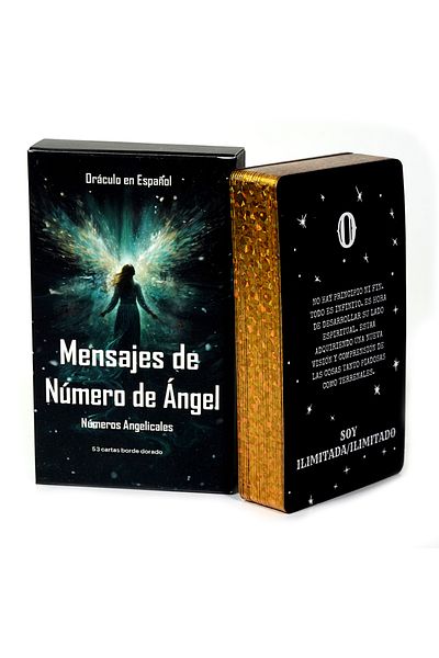 Choice رمادي فاتح Oráculo en Español Mensajes de Número de Ángel 53 Cartas Números Angelicales Angel Number