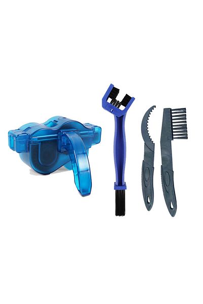 Choice 4 piece set Portable Bicycle Chain Cleaner Bike Brushes Scrubber Wash Tool Mountain Cycling Cleaning