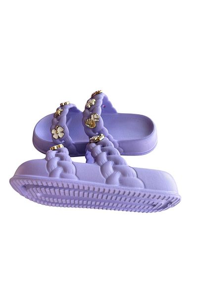 güven kundura Girl's Eva Stone Slippers