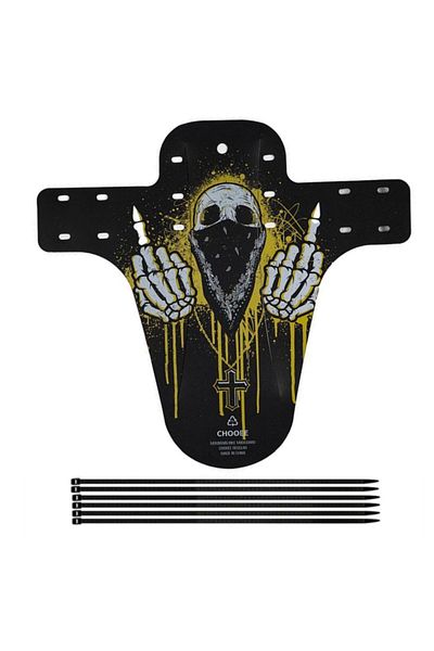Choice Yellow Devil Chooee Bicycle Accessories Bike Fender Mudguard MTB Mountain Road Cycling Mud Guard Fro