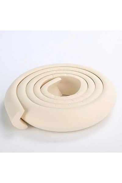 Choice Beige 2M Baby Safety Anti-collision Soft Table Edge L-shaped Protector Strip Child Bumper Strips Saf