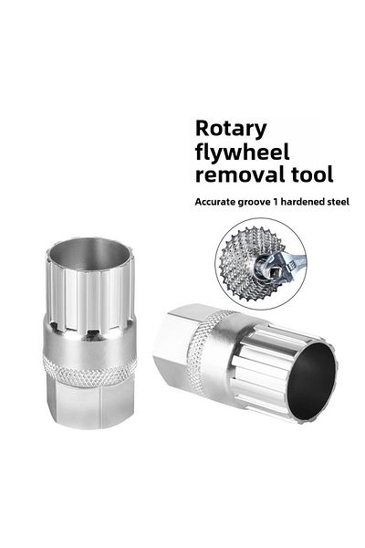 Choice WHITE Bicycle Cassette Lockring Removal Tool For Shimano SRAM SunRace Flywheel Sprocket Remover Road