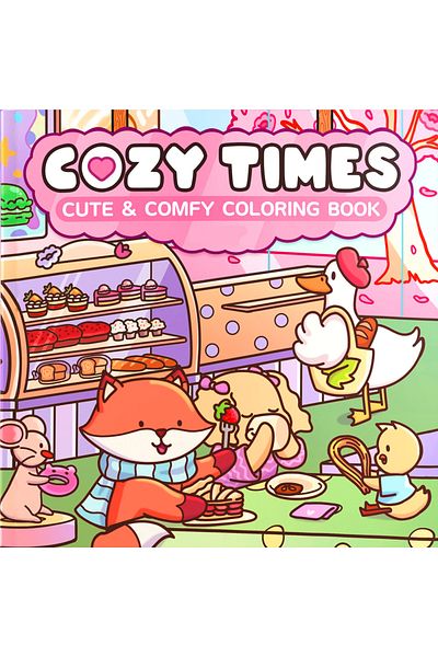 Choice MULTI COZY TIMES Bold-easy Patterns Coloring Book for Adults Cute Drawing Book Perfect Gift for Part