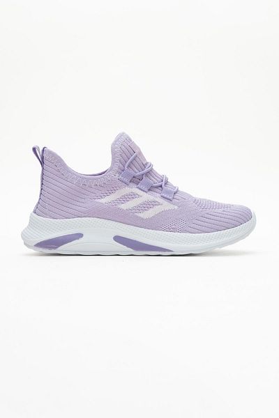 CCWAY AYAKKABI Tricotaj Pantofi Sport Copii 31-35 LİLA