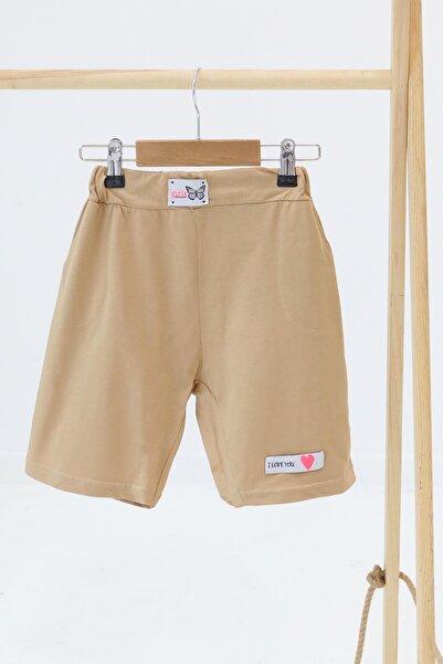 TOFİSA Κοριτσίστικο σορτς με στάμπα βιζόν - 27333