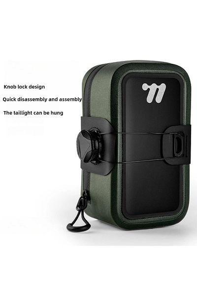 Choice green Mini Bicycle Saddle Bag Lightweight Small 0.5L Bike Bag Portable Multi Function Hand Bags Cycl