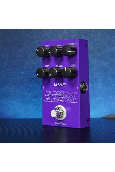 Choice Elemental M-VAVE Elemental Digital Delay | 9-Core FX Engine w/Time+MIX Knobs | TAP Sync & HOLD Infin