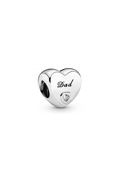 Kelan S925 plated talisman charm – I Love You Dad, touching gift for father