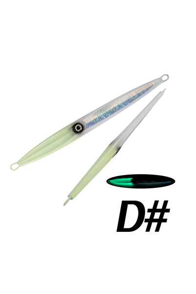 Choice 200g COLOR D TL 60g80g100g200g300g400g500g720g Deep Sea Metal Jig Fish...