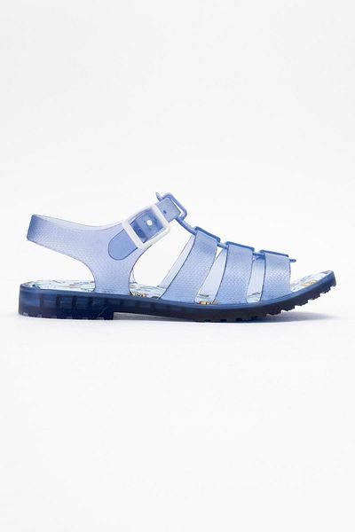 CCWAY AYAKKABI Children's Lighted Transparent Sandals Laci̇