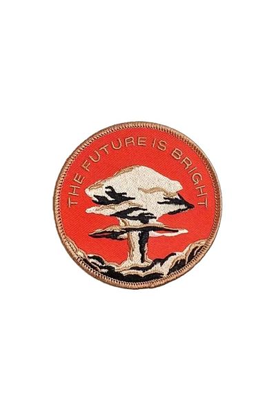 Choice The Future is Bright 1PC The Future is Bright Embroidered Patch Iron On Sew On Patches For Clothing