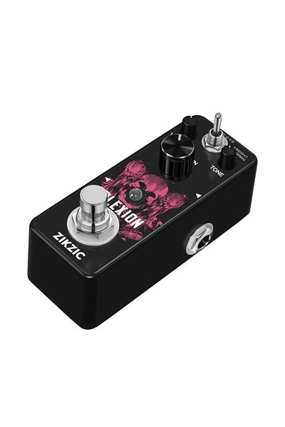 Choice ZIKZIC Plexion Brit-stack Simulator Plexi Electric Guitar Effect Pedal Distortion Mini Single Eff...