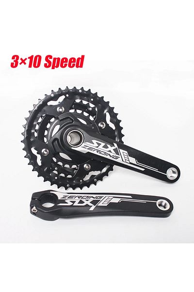 Choice 10S Crankset Black SLX XT Crank MTB Chainring 104BCD Triple Speed Mountain Bike Crankset For Shimano