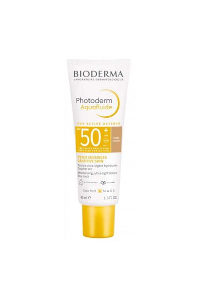 Bioderma Light cream with SPF50+ Aquafluide Doree Photoderm Bioderma, 40 ml
