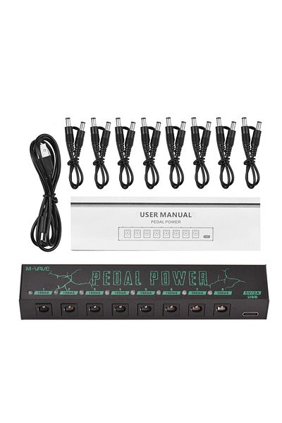 Choice Guitar Pedal Power M-VAVE PEDAL POWER Guitar Pedal Power Supply 8 Isolated DC 9V 100mah or 300mah Ou
