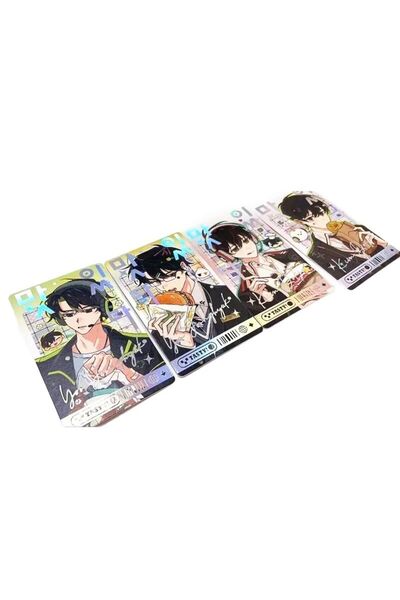 Choice 4 قطع/مجموعة من بطاقات لومو الليزرية من وجهة نظر القارئ العليم لمانجا ...