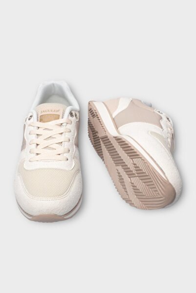 Liger Ανδρικά καθημερινά παπούτσια sneaker Leona BEIGE - CREAM