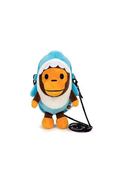 Miniso E Milomonkey Phone Bag Shoulder Bag Monkey Mobile Phone Bag Messenger Shoulder Bag Give Cute Doll b.