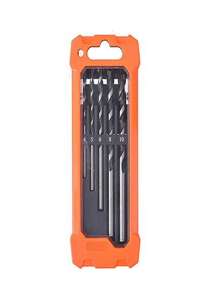 Tactix 5-Piece Multi-Purpose High Carbon Steel Drill Bits Set