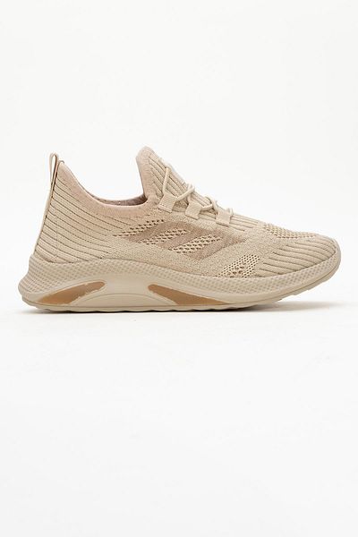 CCWAY AYAKKABI Tricotaj Pantofi Sport Copii 31-35 BEJ