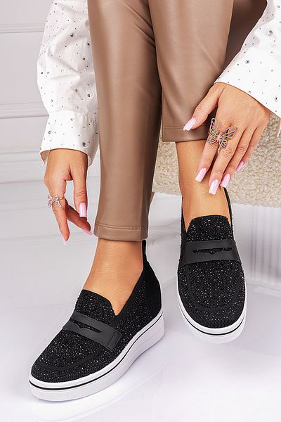 Lush Fashion Women's Textile Loafers