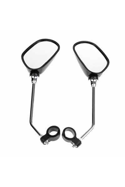 Choice 1 pair Riding Safety Bicycle Handlebar Rear View Glass Mirror Cycling Wide Range Back Sight Reflecto