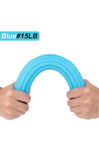 Choice Blue Tennis Elbow Therapy Flexible Bar, Flex Therapy Bar Strengthener, Resistance Bar for Golfers El