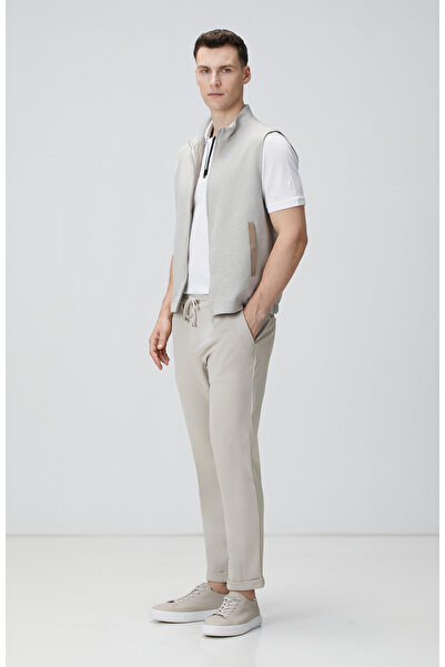 Network Bej Jogger Pantolon