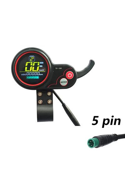 Choice 5 Pin LED Display Throttle Instrument TF-100 5 pin for Kugoo M4 Pro Electric Scooter E-Scooter Thum