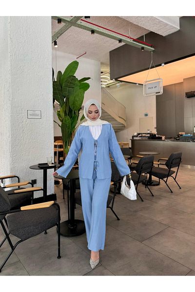 butik hira Kimono Pant Suit