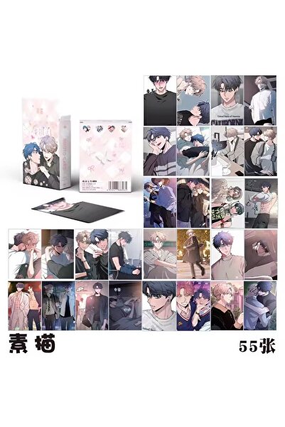 Choice مجموعة من 50 قطعة من بطاقات لومو ليزر المانجا الكورية وشخصيات الكوميدي...