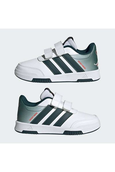 adidas Children's White Tensaur Mickey Cf K Casual Shoes Jr8126
