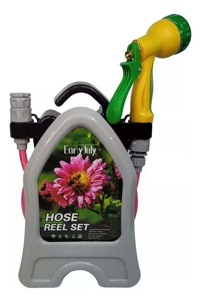 DAR 10 meter extendable hose set with reel and multi-function gun 174-34