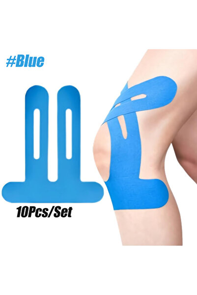 choice2 Blue 10PCS Kinesiology Tape for Knees,Waterproof & Elastic,Breathable Knee Tape,Athletic Tape Provid