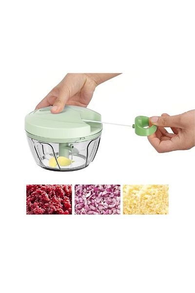Parfait Durable and Sturdy Manual 3-Blade Pull Chopper