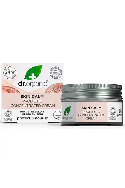 Dr. Organic Crema de zi probiotica pentru piele sensibila Dr Skin Calm 50 ml