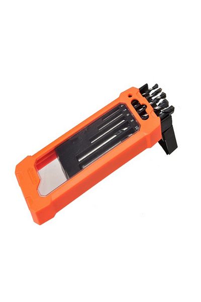 Tactix 5-Piece Multi-Purpose High Carbon Steel Drill Bits Set