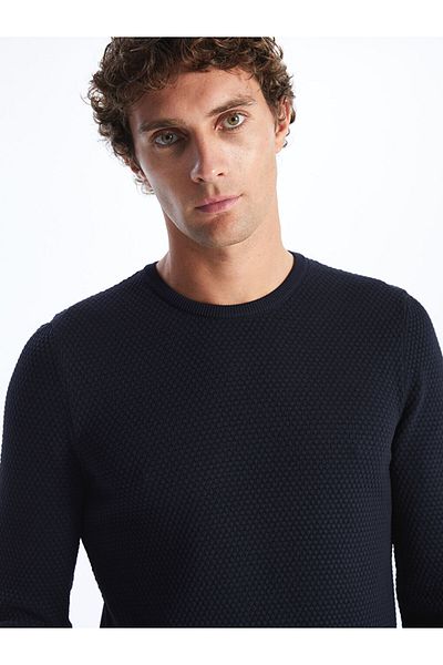LC Waikiki Lcw Crew Neck Men's Knitwear Sweater Fast Fashion