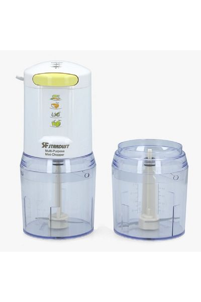 STARDUST 330W Powerful Multi-Purpose Mini Chopper Clear
