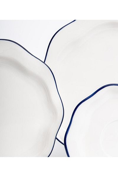 Maxx Doria Daily Blue 6 Person 26 Piece Breakfast Set Pa2088