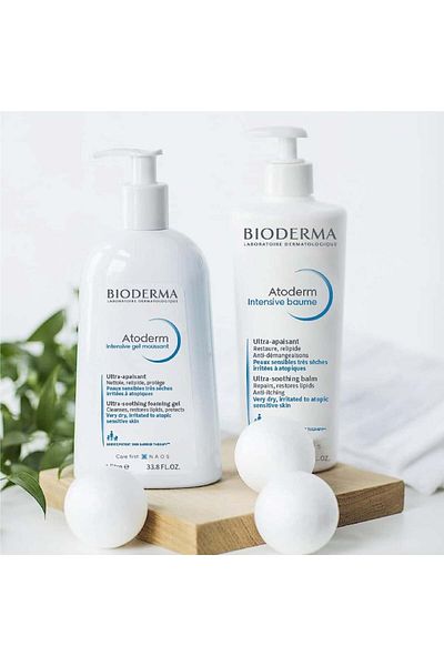 Bioderma Atoderm Gel Spumant Intensiv Bioderma, 500 ml, Gel de Curățare