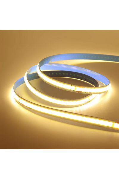 Choice 50m warm white AC 220V COB LED Strip Light 5M 10M 20M 50M Flexible COB LED Tape with Adhesive Tape 2