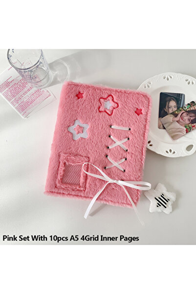 Choice مجموعة وردية كما هو موضح في ألبوم A5 بتصميم فتاة باليه على طراز INS مع...