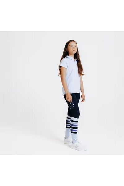 Decathlon Children's Riding Pants - Blue Printed - Magic