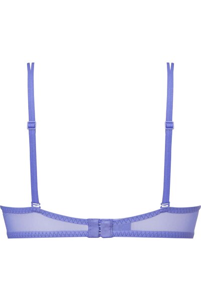 Calvin Klein PUSH UP PLUNGE Kadın Mavi Sütyen